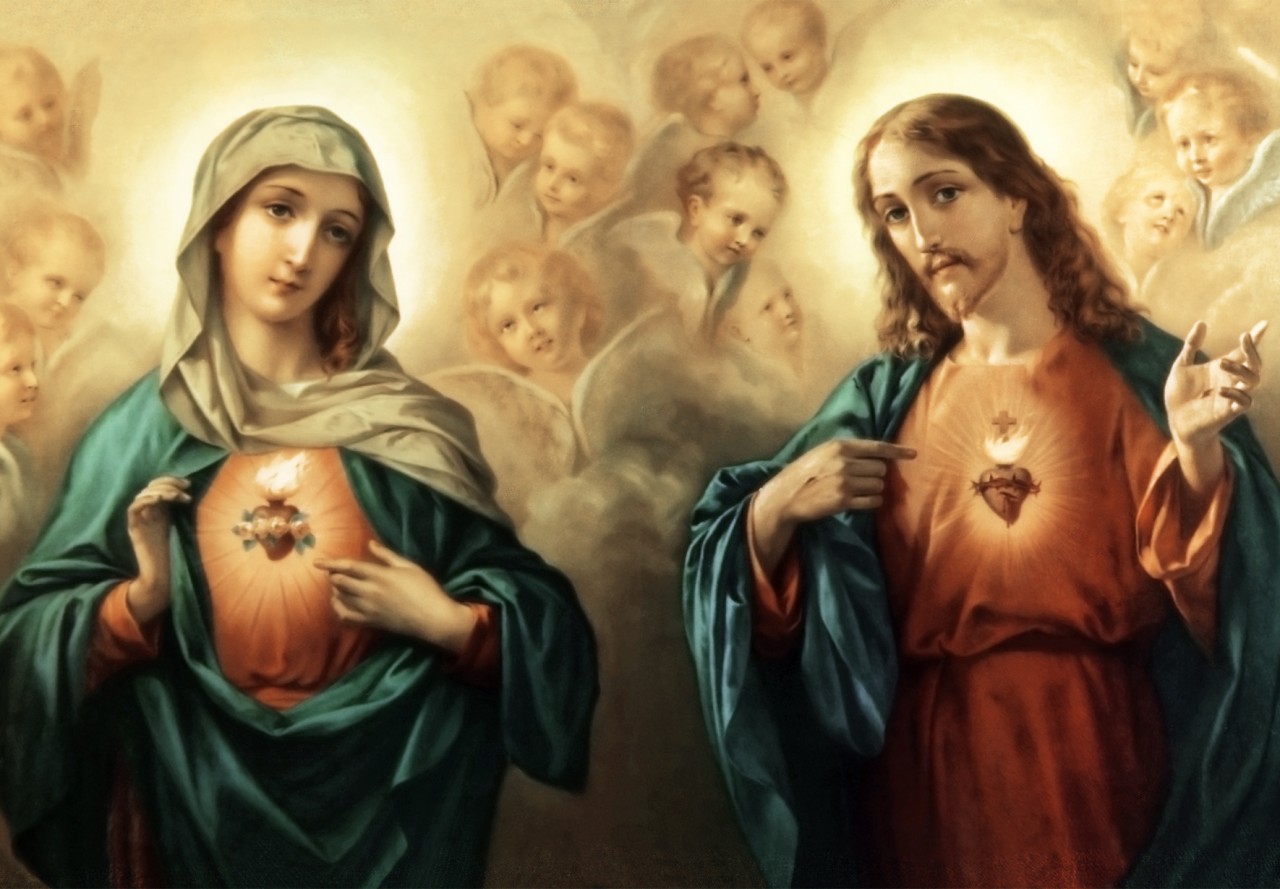 sacricuori di gesu e mariaSacredHeartsofJesusandMary12 Radio
